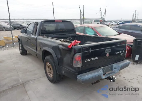 2004 Dodge Dakota из США, поврежденный, VIN 1D7GL12K14S628952